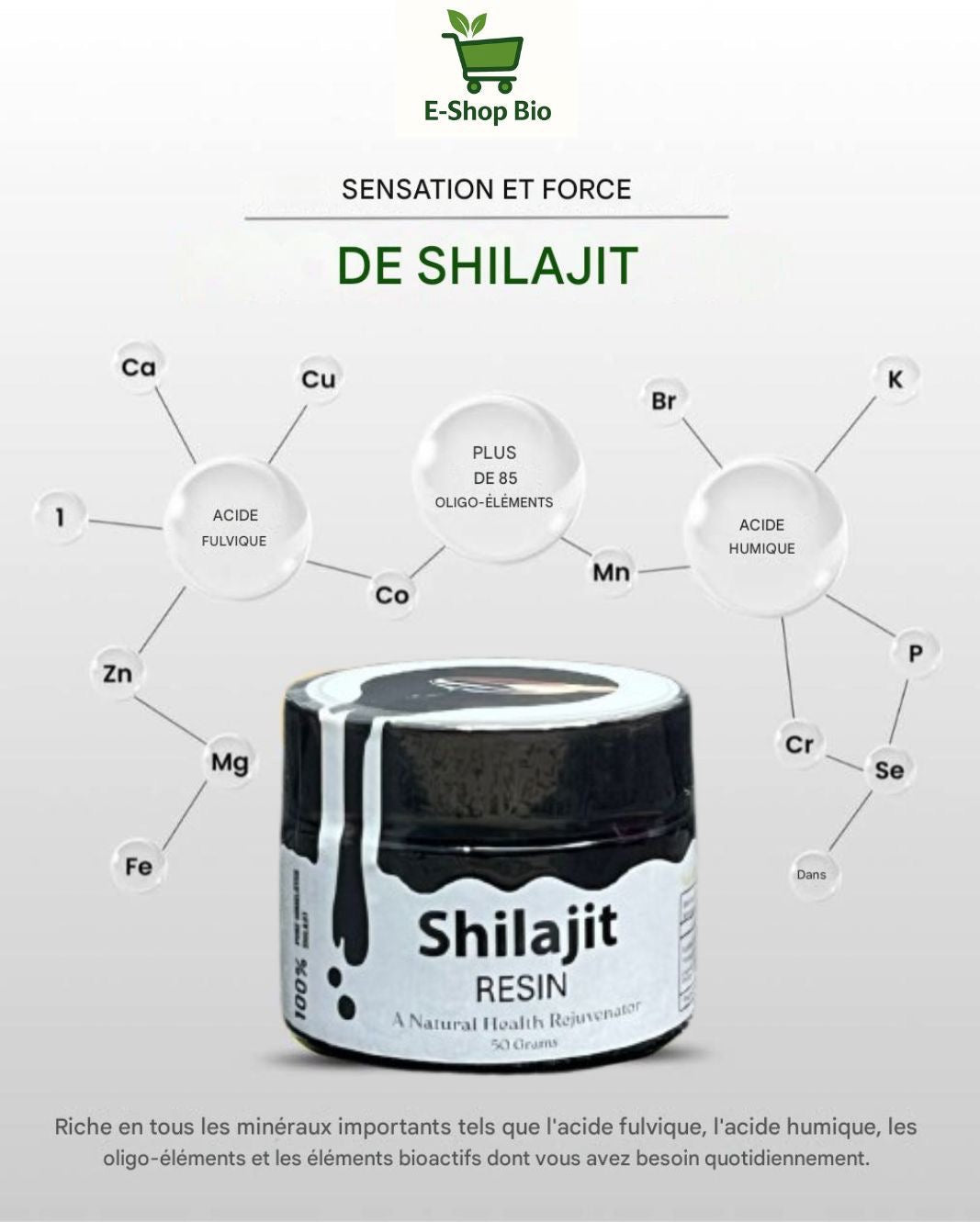 100% PURE HIMALAYAN SHILAJIT 50g